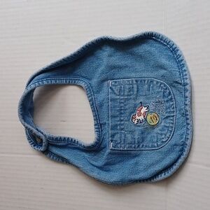 $4 Add-on Denim Bib - Hey Diddle, Diddle